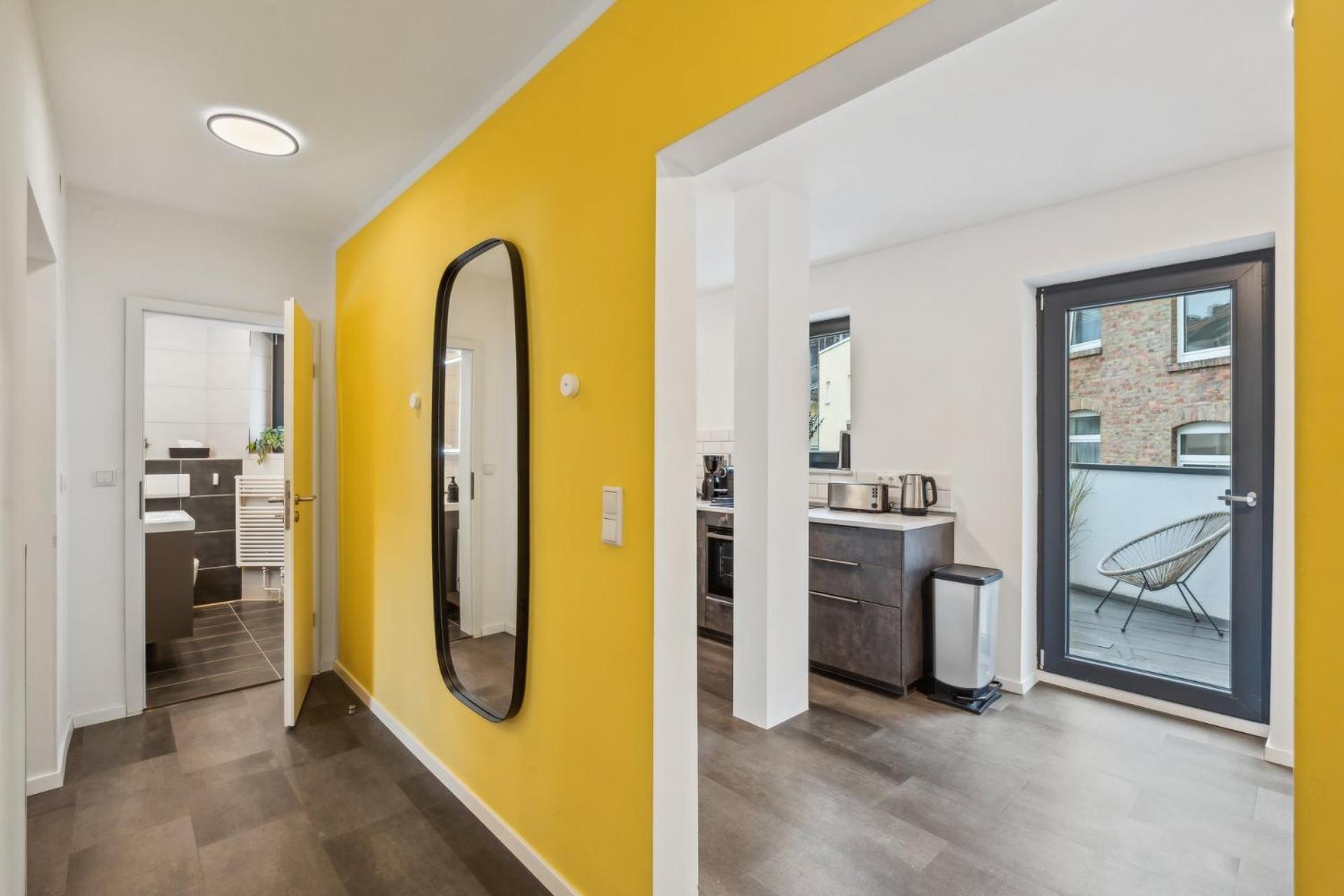 Maremar - Design Im Zentrum - 2 Schlafzimmer - Luxus Boxspringbetten - Kueche - Arbeitsplaetze & Highspeed Wlan - Balkon Apartment Braunschweig